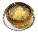Shark-Fin Dumpling in Soup 