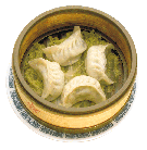 Steamed Pork, Veggi Dumpling